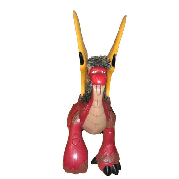 Imaginext Red Dragon with Fuzzy Hair, Sound and Stomping Foot 2008 - Picture 5 of 11